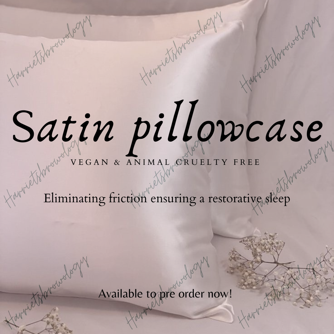 Satin Pillowcase - vegan & animal cruelty free.
