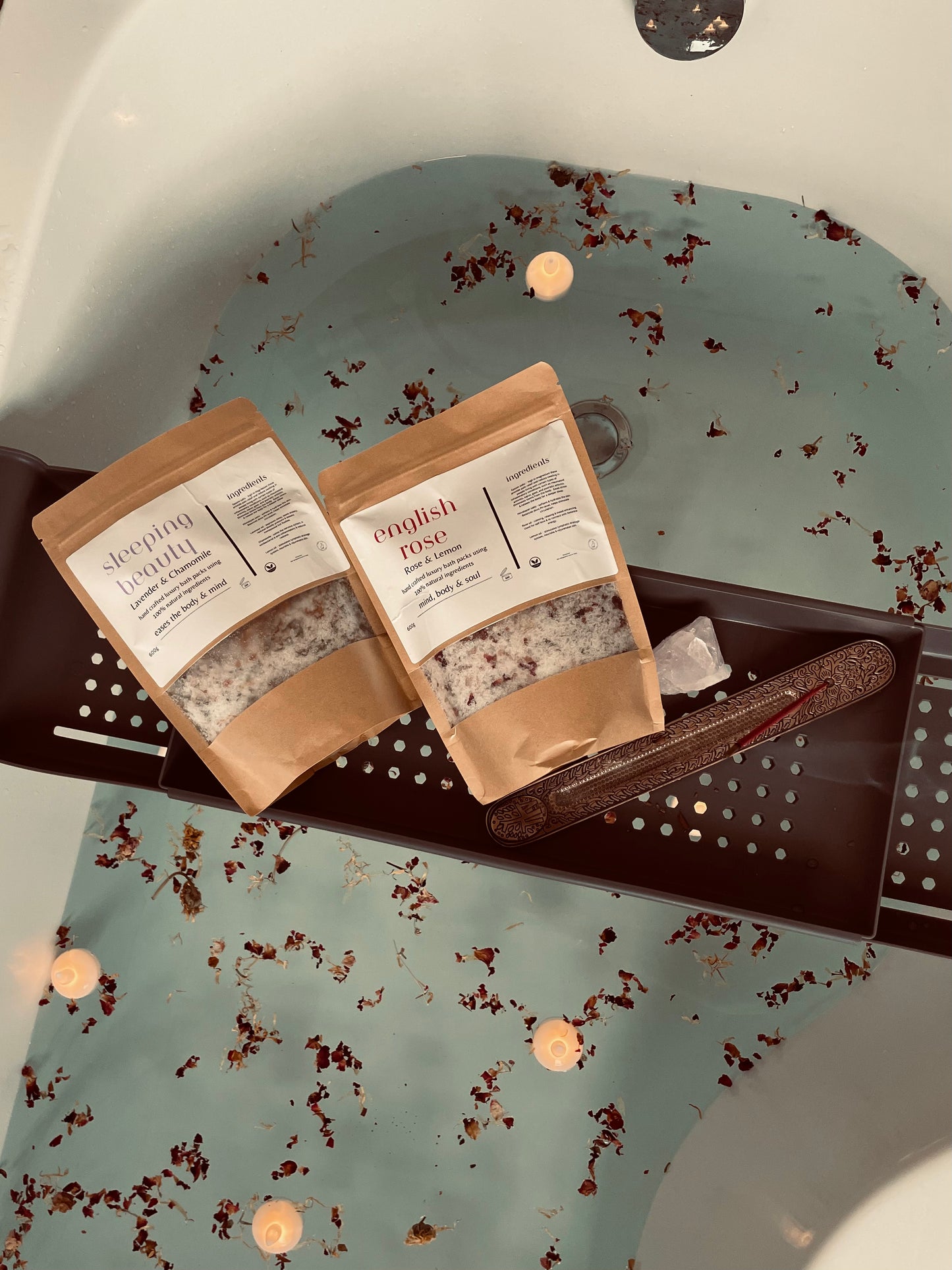 Handcrafted Luxury Bath Packs