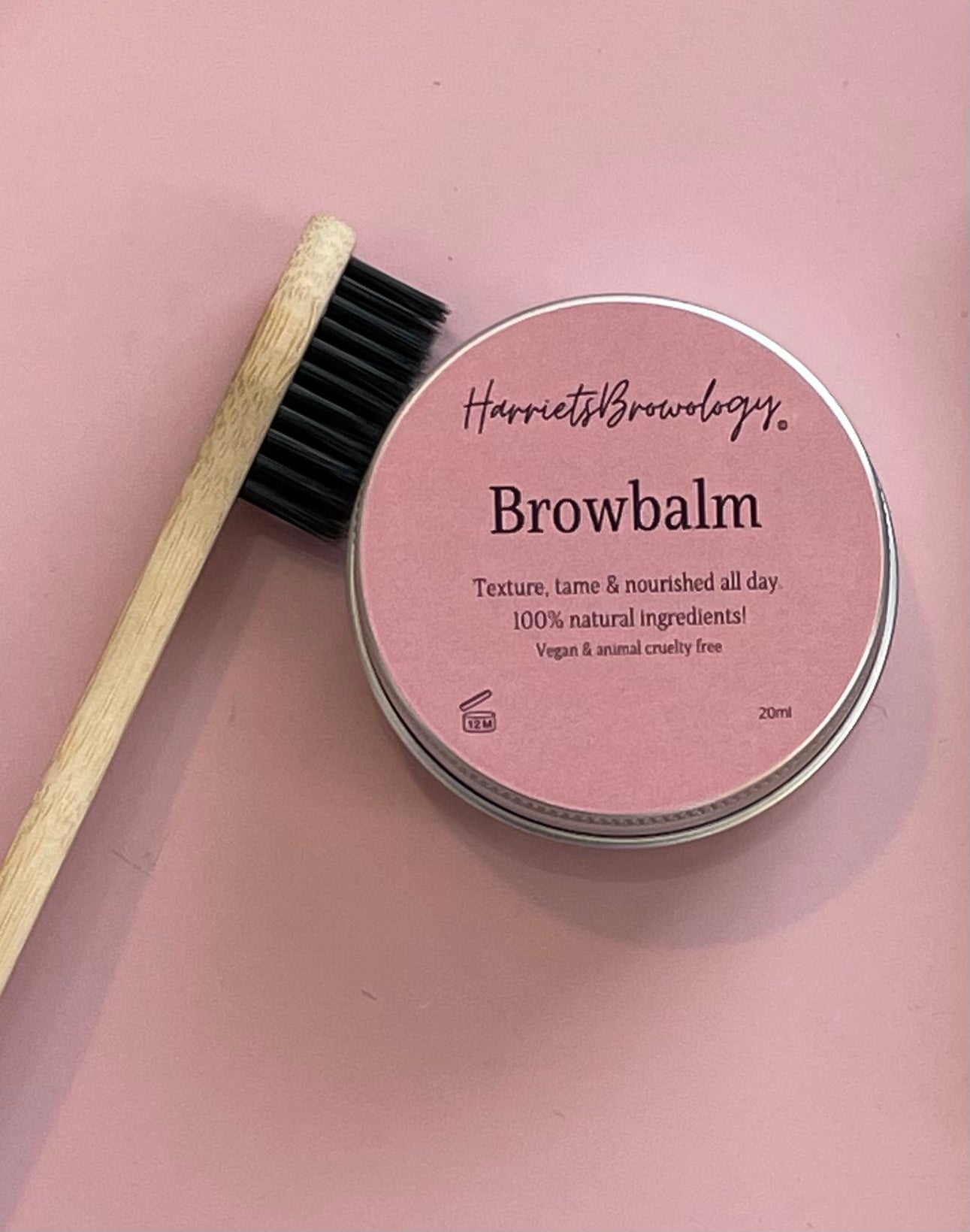 Browbalm & Bamboo Brush